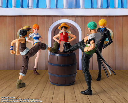 PARTY SET ONE PIECE - THE STRAW HAT CREW- S.H. FIGUARTS BANDAI TAMASHII NATIONS