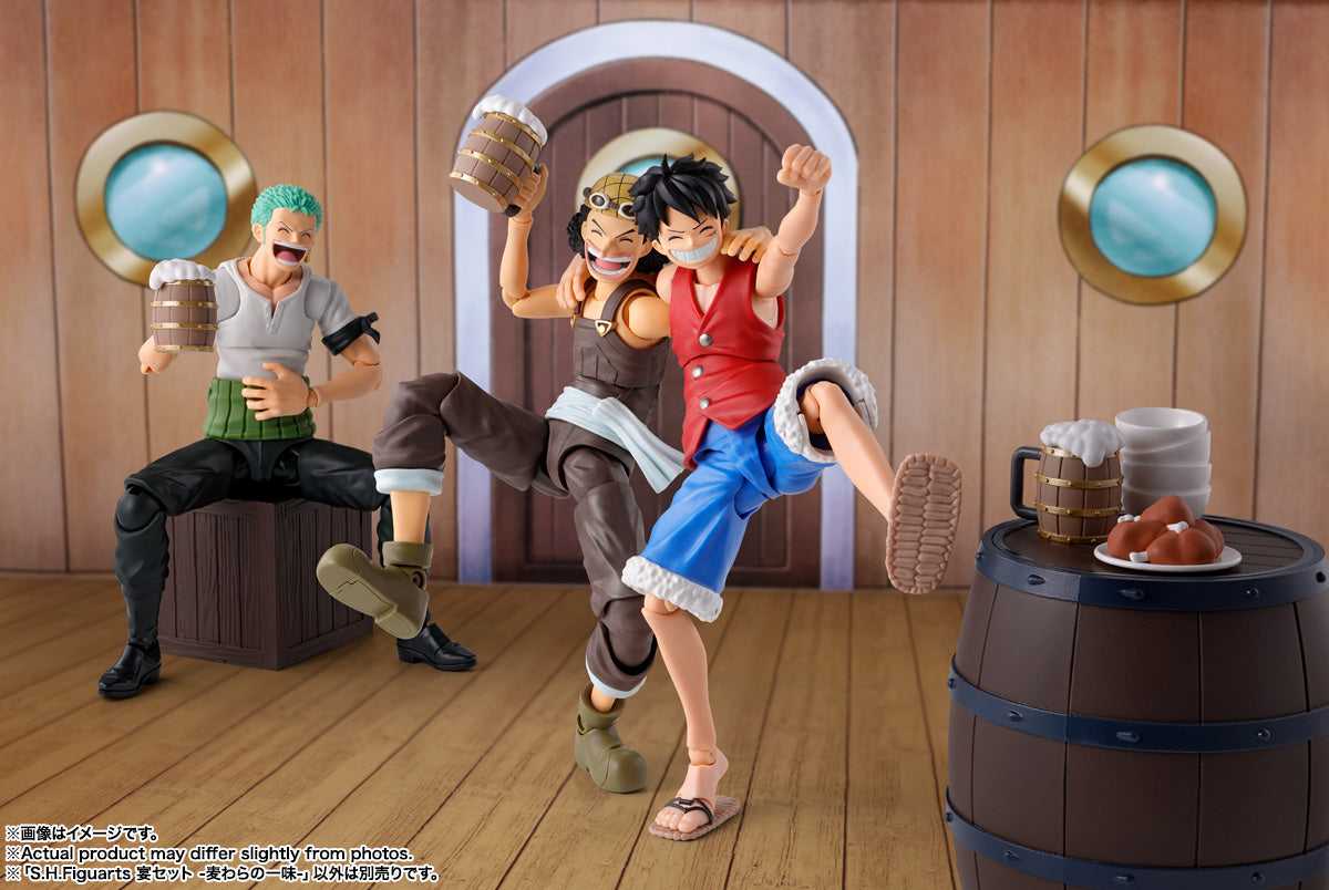 PARTY SET ONE PIECE - THE STRAW HAT CREW- S.H. FIGUARTS BANDAI TAMASHII NATIONS