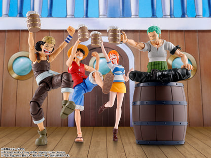 PARTY SET ONE PIECE - THE STRAW HAT CREW- S.H. FIGUARTS BANDAI TAMASHII NATIONS