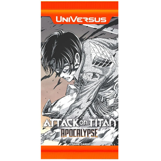 UNIVERSUS CCG: ATTACK ON TITAN - APOCALYPSE HANGING BOOSTER DISPLAY