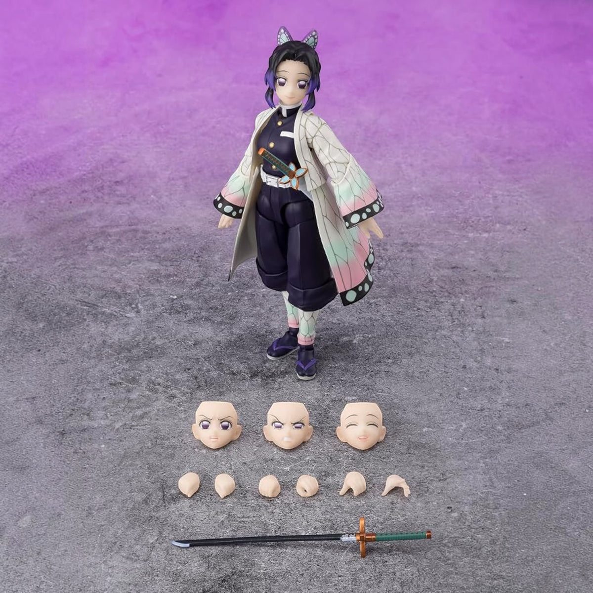 FIGURA SHINOBU KOCHO DEMON SLAYER - KIMETSU NO YAIBA - S.H. FIGUARTS BANDAI TAMASHII NATIONS