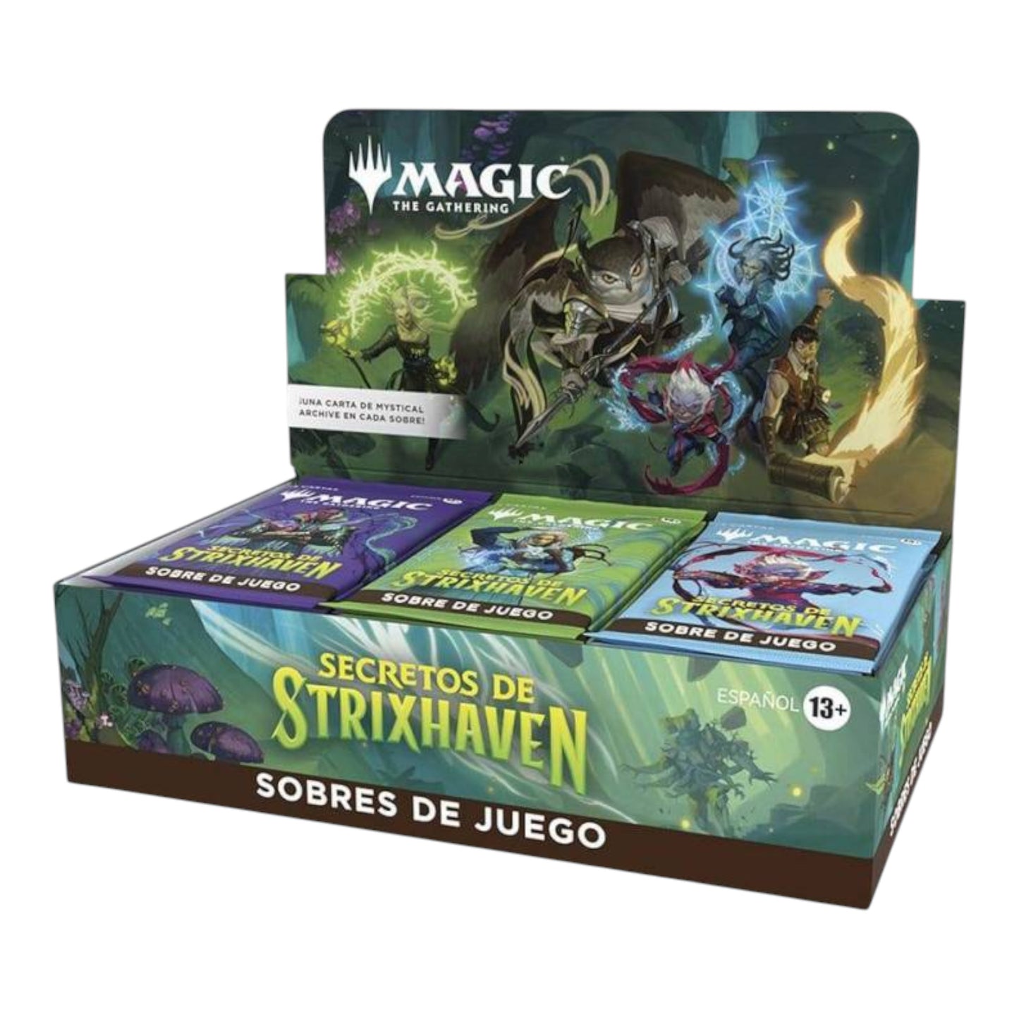 CAJA SOBRES DE JUEGO SECRETOS DE STRIXHAVEN MAGIC THE GATHERING (ESPAÑOL)