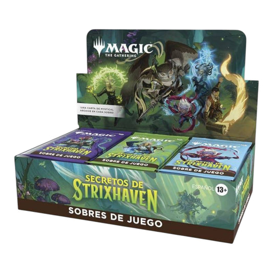 CAJA SOBRES DE JUEGO SECRETOS DE STRIXHAVEN MAGIC THE GATHERING (ESPAÑOL)