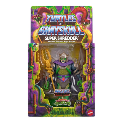 FIGURA SUPER SHREDDER TURTLES OF GRAYSKULL MASTERS OF THE UNIVERSE ORIGINS DELUXE
