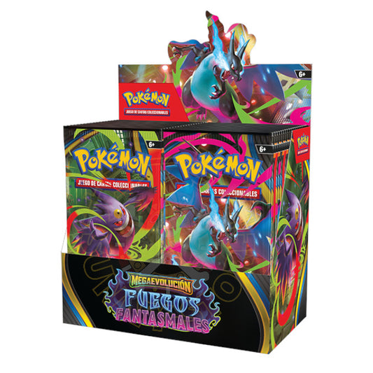 CAJA POKEMON PHANTASMAL FLAMES - FUEGOS FANTASMALES 36 SOBRES (ESPAÑOL)