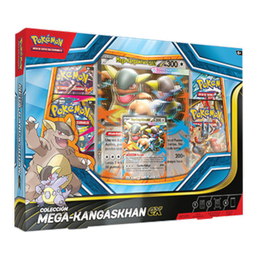 CAJA POKEMON MEGA KANGASKHAN EX (ESPAÑOL)