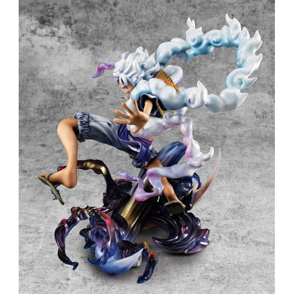 FIGURA ONE PIECE MONKEY D. LUFFY GEAR 5 P.O.P SA-MAXIMUM MEGAHOUSE BANPRESTO