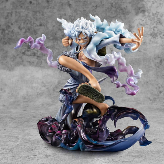 FIGURA ONE PIECE MONKEY D. LUFFY GEAR 5 P.O.P SA-MAXIMUM MEGAHOUSE BANPRESTO