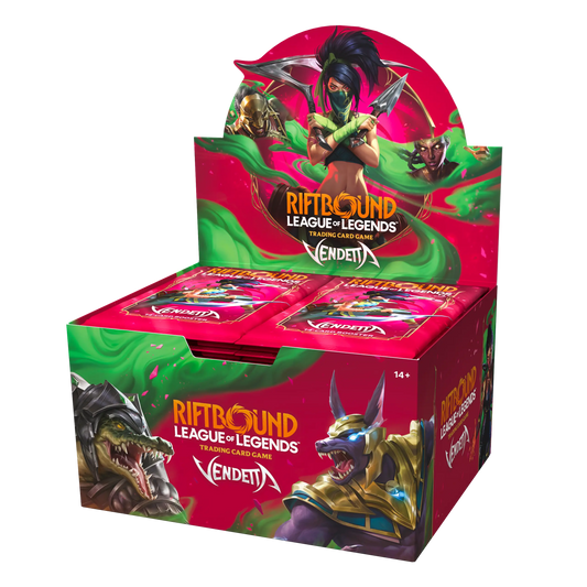 BOOSTER BOX RIFTBOUND LOL VENDETTA 24 SOBRES (INGLÉS)