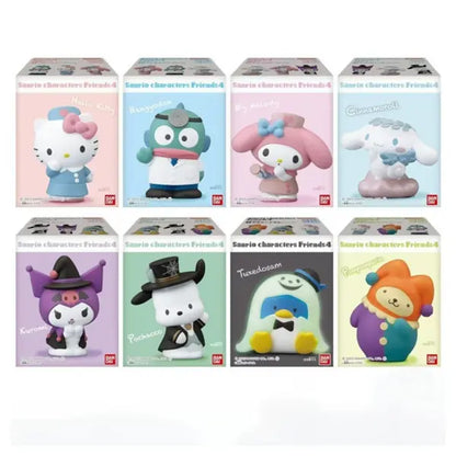 SANRIO CHARACTERS - FRIENDS MINI FIGURES & GUM VOL. 4 BANDAI (MISTERY)