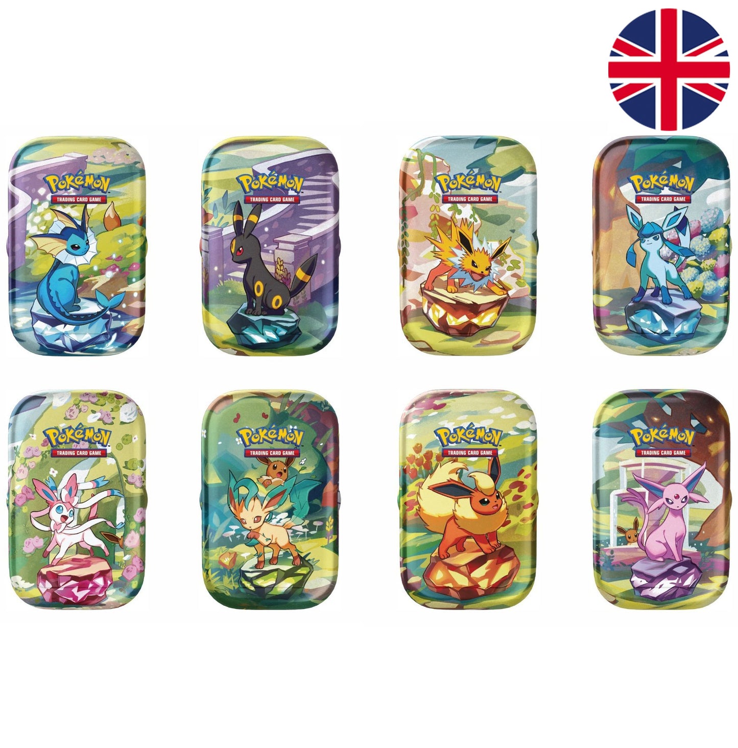 POKEMON TCG MINI TIN PRISMATICS EVOLUTIONS SV8.5 (ENGLISH)