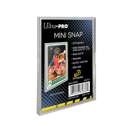 ULTRA PRO - MINI SNAP FOR STANDARD CARDS - ULTRACLEAR UV PROTECTION