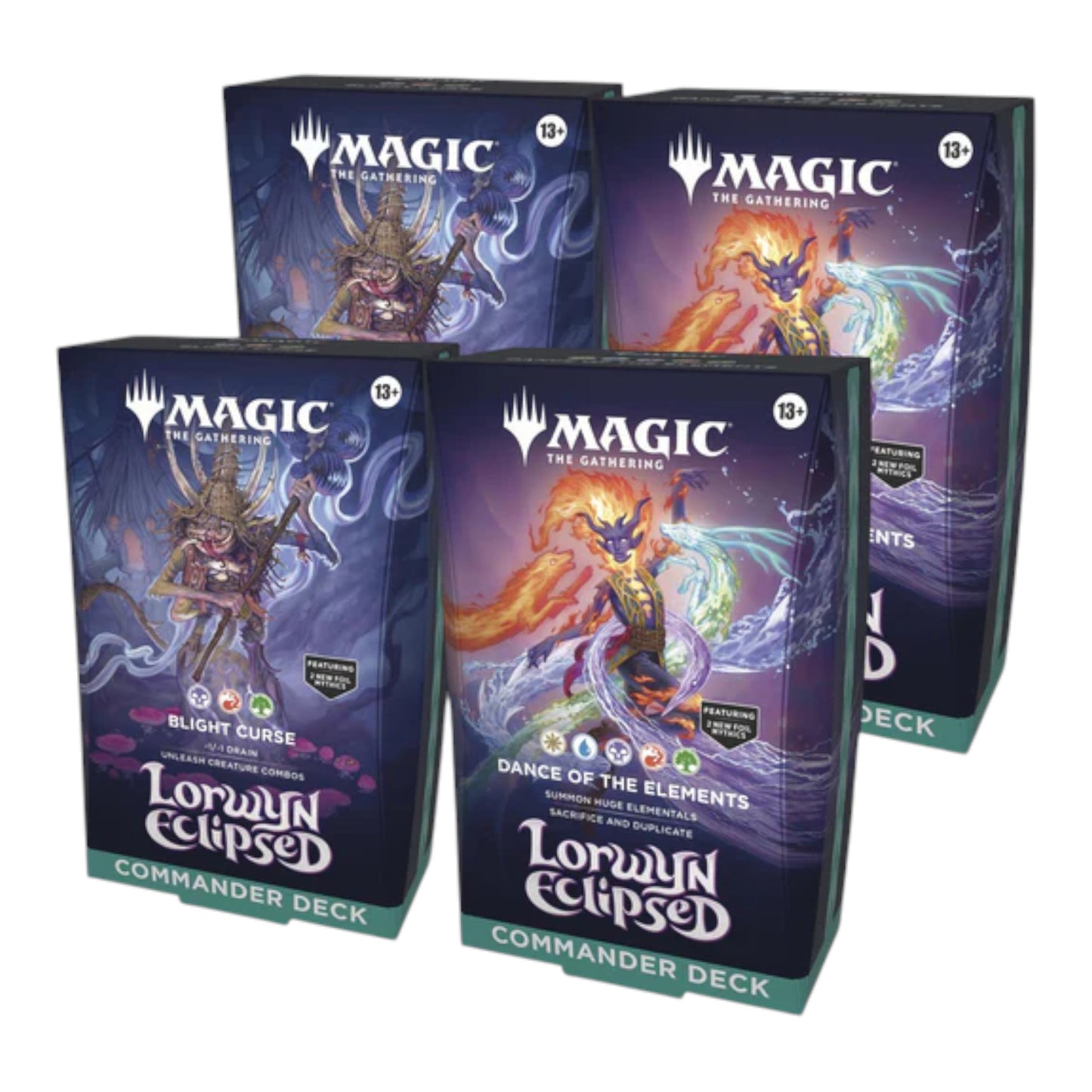 COMMANDER DECK 4 ECLIPSADO MAGIC THE GATHERING (INGLÉS)
