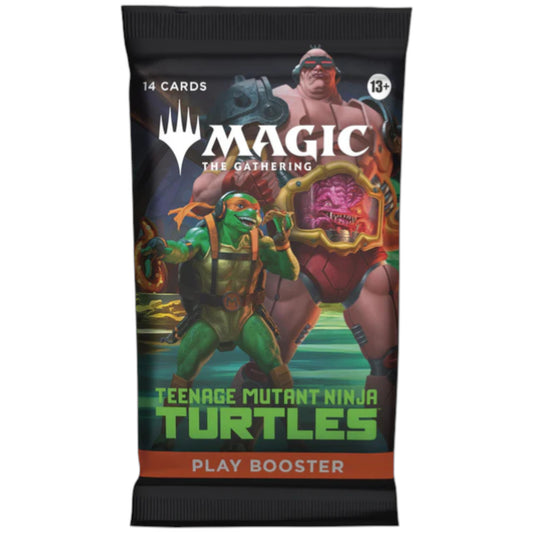 BOOSTER TEENAGE MUTANT NINJA TURTLES TMNT MAGIC THE GATHERING - SOBRE EN INGLÉS