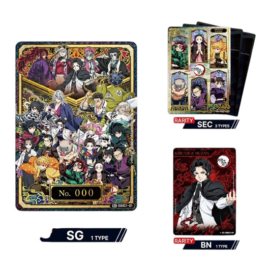 DEMON SLAYER INFINITY CASTLE – BOOSTER BOX MAPNIVERSE DSIC1 (COREANO)