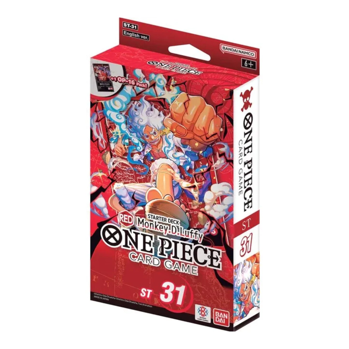 ONE PIECE STARTER DECK MONKEY D. LUFFY ST-31 (INGLÉS)