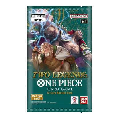 ONE PIECE TCG CARD GAME OP08 "TWO LEGENDS" INGLÉS