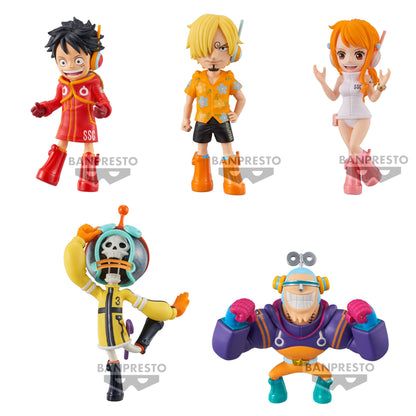 SET WORLD COLLECTABLE FIGURE WCF EGGHEAD 1 ONE PIECE