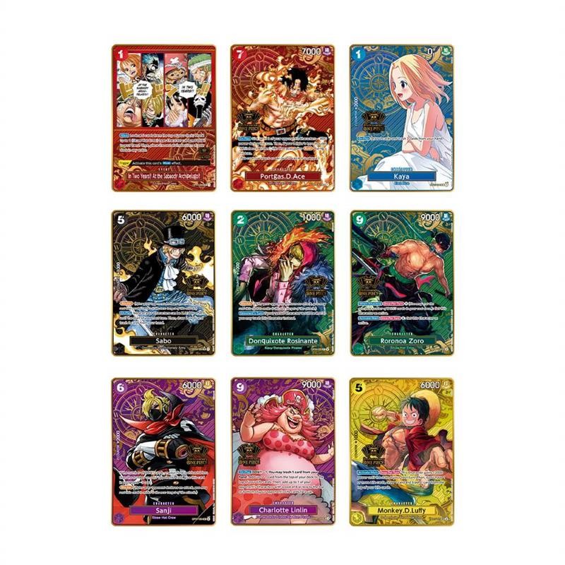 ONE PIECE SET 2ND ANNIVERSARY JP (VERSIÓN INGLÉS)