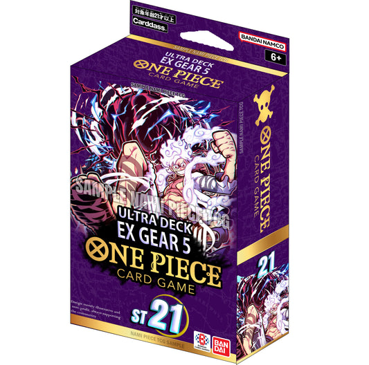 ONE PIECE STARTER DECK ST-21 "GEAR 5" (INGLÉS) ST21
