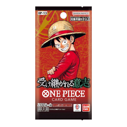 BOOSTER ONE PIECE OP13 "CARRYING ON HIS WILL" SOBRE JAPONÉS