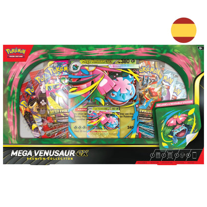 COLECCIÓN PREMIUM POKEMON MEGA VENASAUR EX POKEMON (ESPAÑOL)