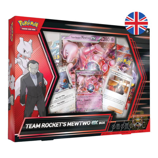 POKEMON TCG TEAM ROCKET'S MEWTWO EX BOX (INGLÉS)