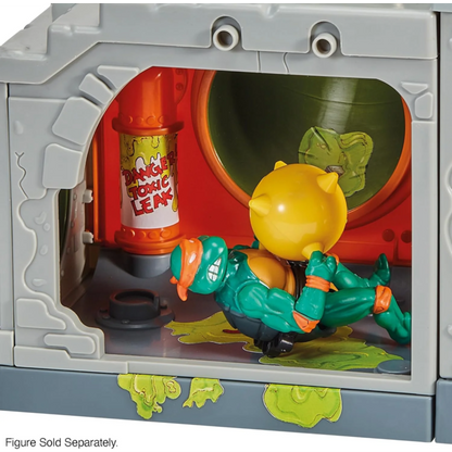 SECRET SEWER LID PLAYSET CLASSIC TMNT MUTANT MODULE - PLAYMATES TOYS
