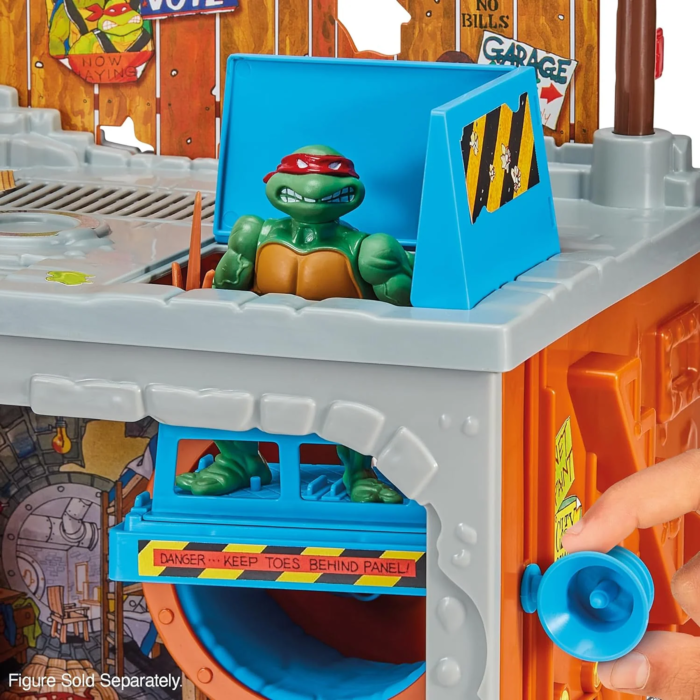 SECRET SEWER LID PLAYSET CLASSIC TMNT MUTANT MODULE - PLAYMATES TOYS