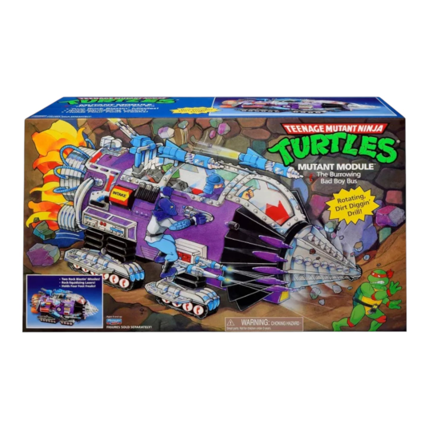 VEHÍCULO MUTANT MODULE CLASSIC TMNT - PLAYMATES TOYS