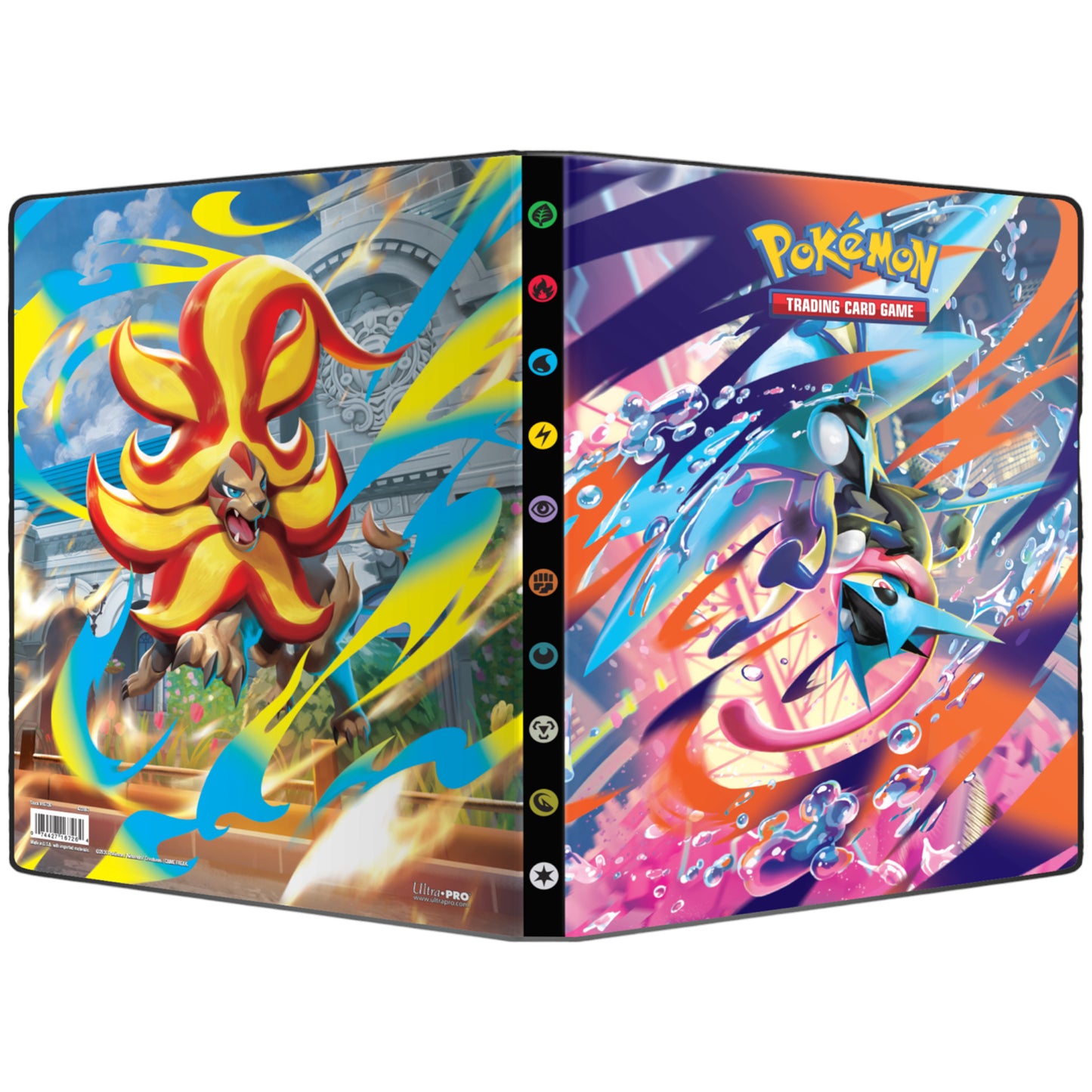 ULTRA PRO - ÁLBUM COLLECTORS 9 BOLSILLOS POKEMON CHAOS RISING