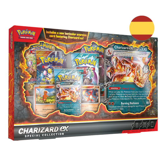 POKEMON TCG CHARIZARD EX SPECIAL COLLECTION BOX (ESPAÑOL)