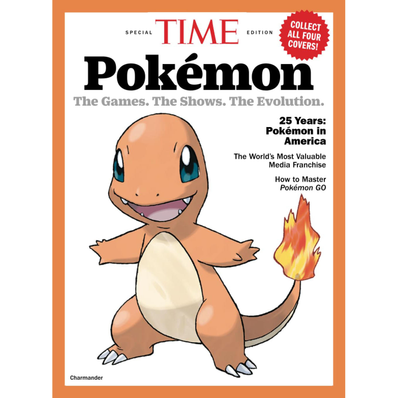 TIME x Pokemon - Charmander (Tapa blanda)