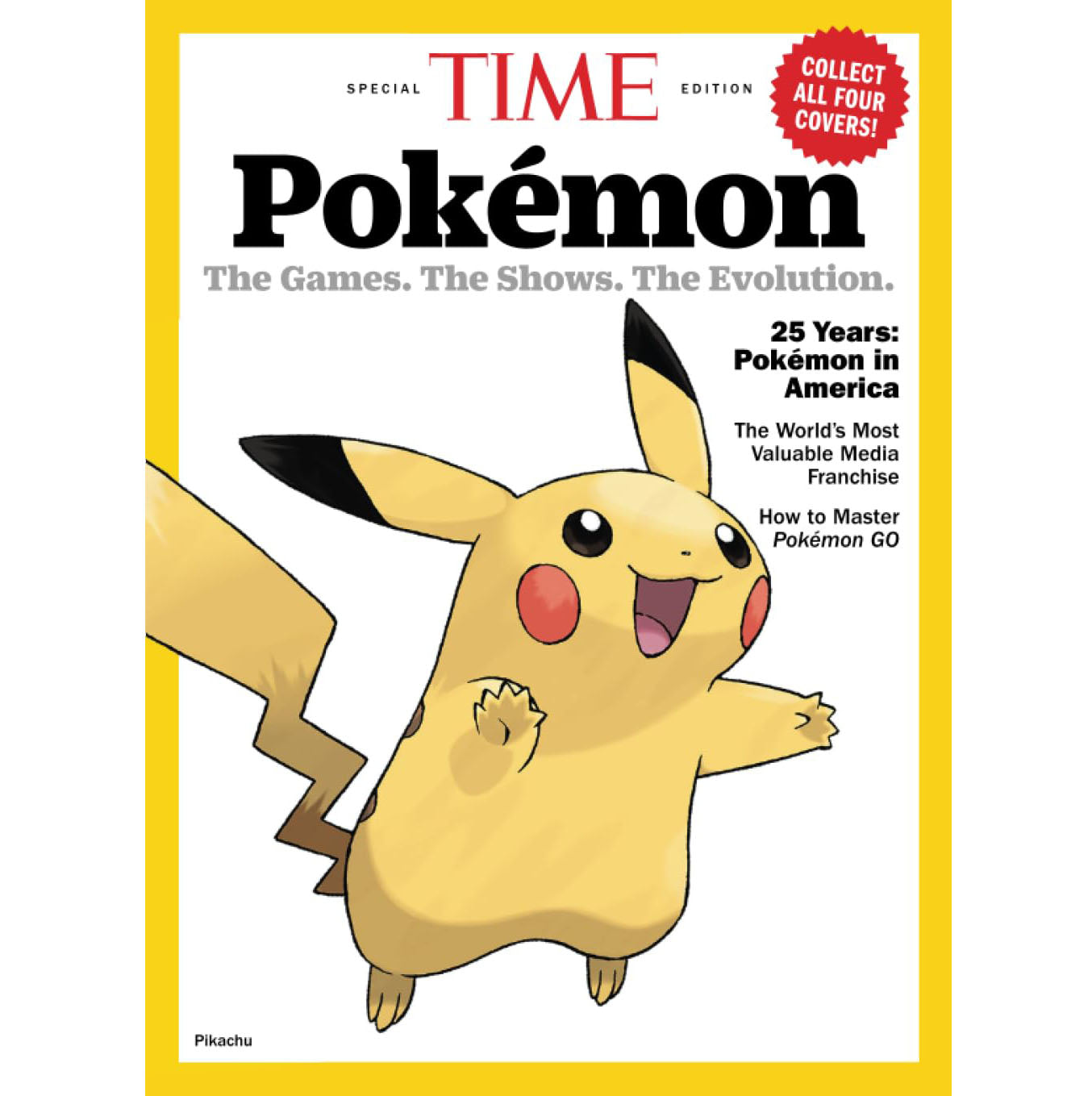 TIME x Pokemon - Pikachu (Tapa blanda)