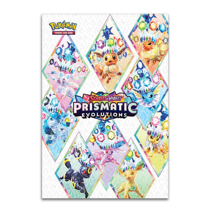 POKEMON TCG POSTER COLLECTION EVOLUCIONES PRISMÁTICAS SV8.5 (ESPAÑOL)