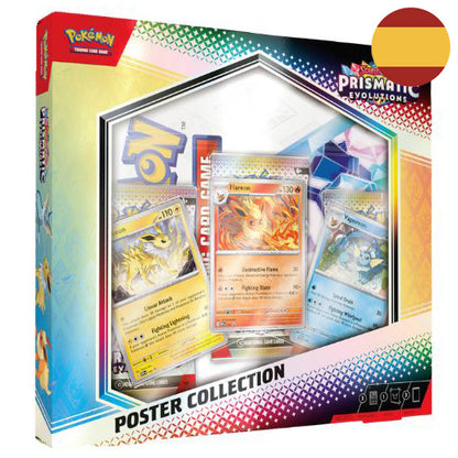 POKEMON TCG POSTER COLLECTION EVOLUCIONES PRISMÁTICAS SV8.5 (ESPAÑOL)