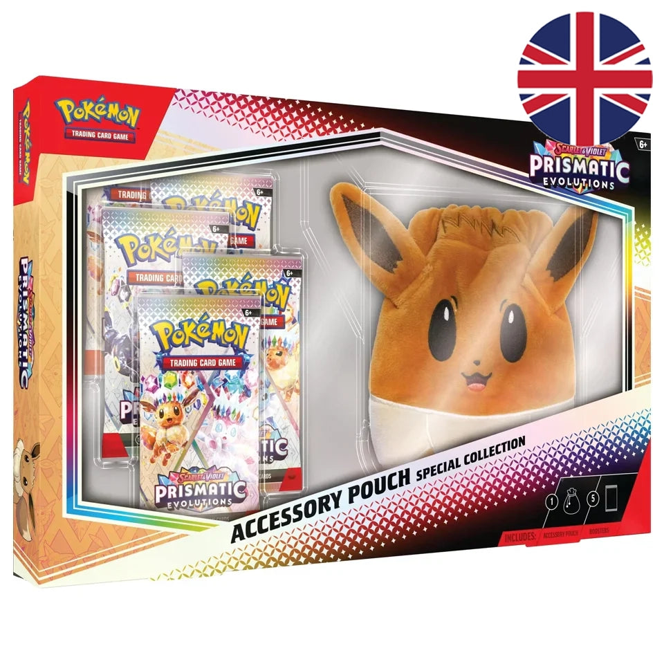 POKEMON TCG ACCESSORY POUCH COLLECTION PRISMATIC EVOLUTIONS 8.5 SPECIAL COLLECTION (INGLÉS)