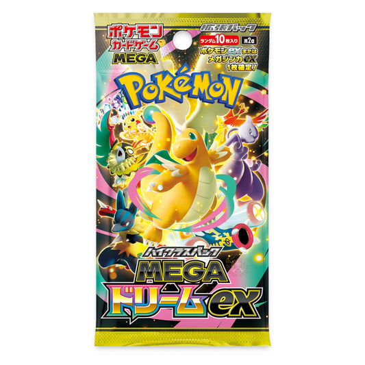 BOOSTER POKEMON MEGA DREAM EX M2A - SOBRE JAPONÉS