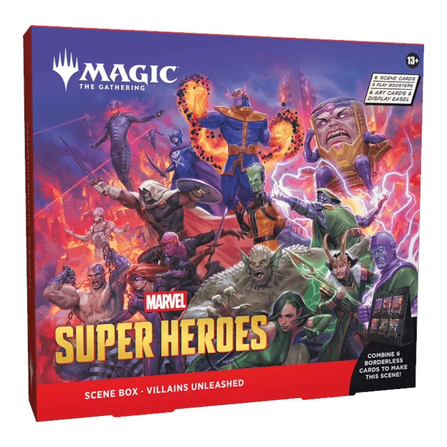 SCENE BOX MARVEL SUPER HEROES MAGIC THE GATHERING (INGLÉS)