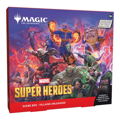 SCENE BOX MARVEL SUPER HEROES MAGIC THE GATHERING (INGLÉS)