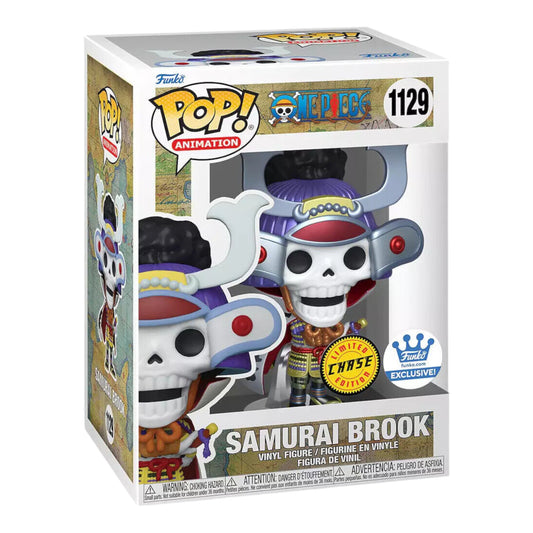 FUNKO POP ONE PIECE SAMURAI BROOK CHASE FUNKO SHOP EXCLUSIVE #1129