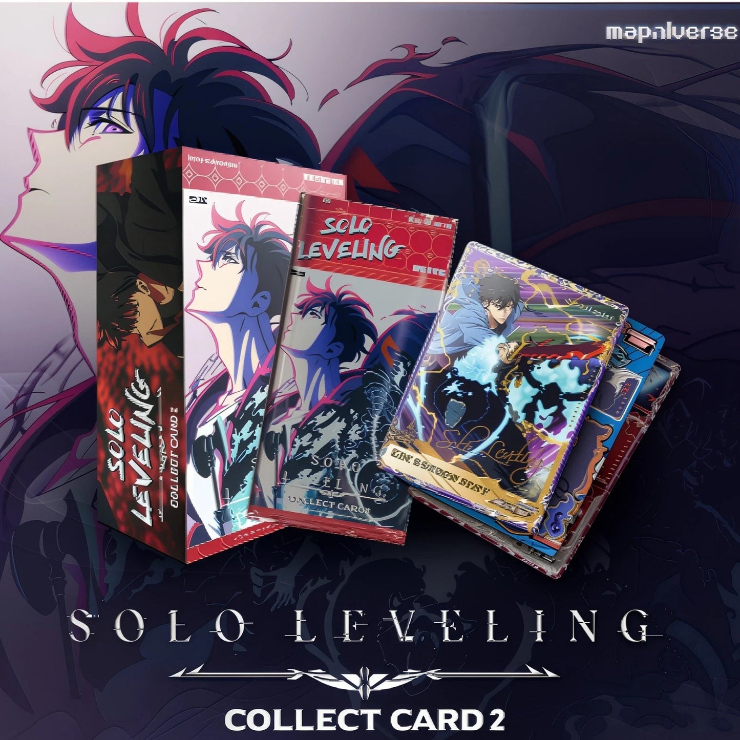 BOOSTER BOX SOLO LEVELING VOL 2 COLLECT CARD MAPNIVERSE SL2E (COREANO)