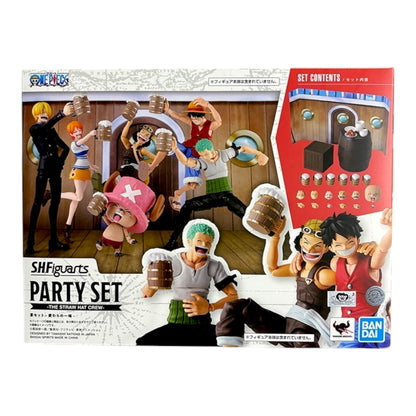 PARTY SET ONE PIECE - THE STRAW HAT CREW- S.H. FIGUARTS BANDAI TAMASHII NATIONS