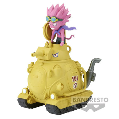 FIGURA SAND LAND BEELZEBUB MEGA WCF ROYAL ARMY TANK CORPS 104 BANPRESTO MEGAHOUSE (13CM)