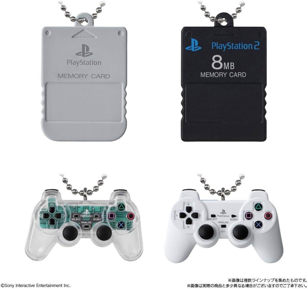 SHOKUGAN - PLAYSTATION MINITURA + GALLETA BANDAI (MYSTERY)