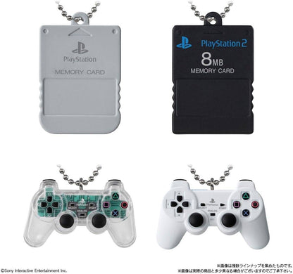 SHOKUGAN - PLAYSTATION MINITURA + GALLETA BANDAI (MYSTERY)