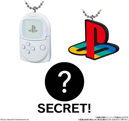 SHOKUGAN - PLAYSTATION MINITURA + GALLETA BANDAI (MYSTERY)