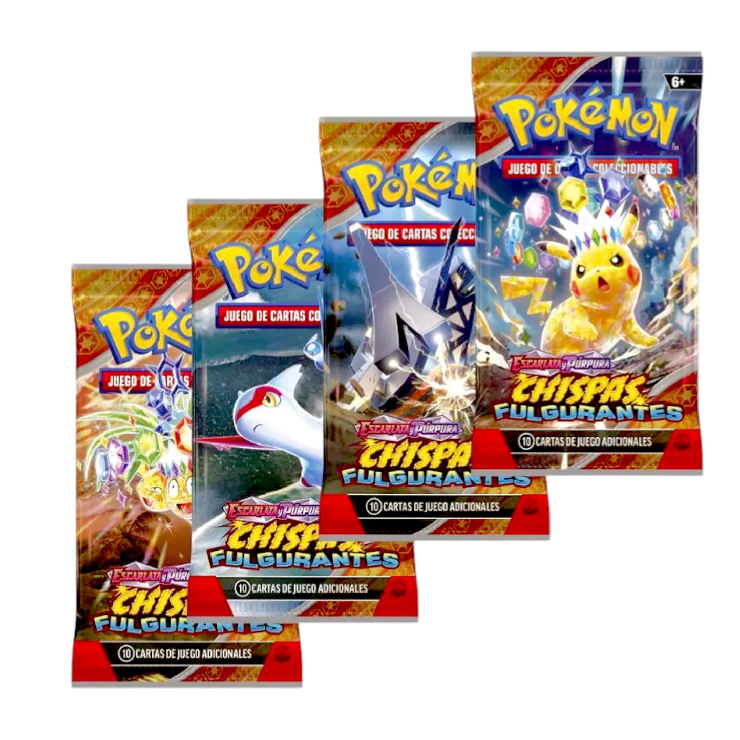 SV8 FLASHING SPARKS BLISTER PACK (SPANISH)