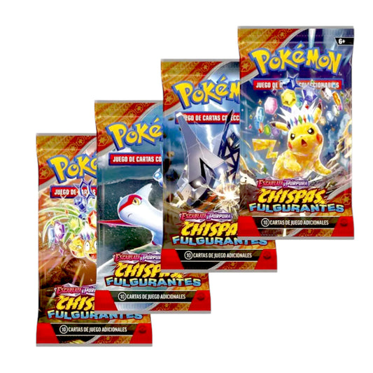 SV8 FLASHING SPARKS BLISTER PACK (SPANISH)
