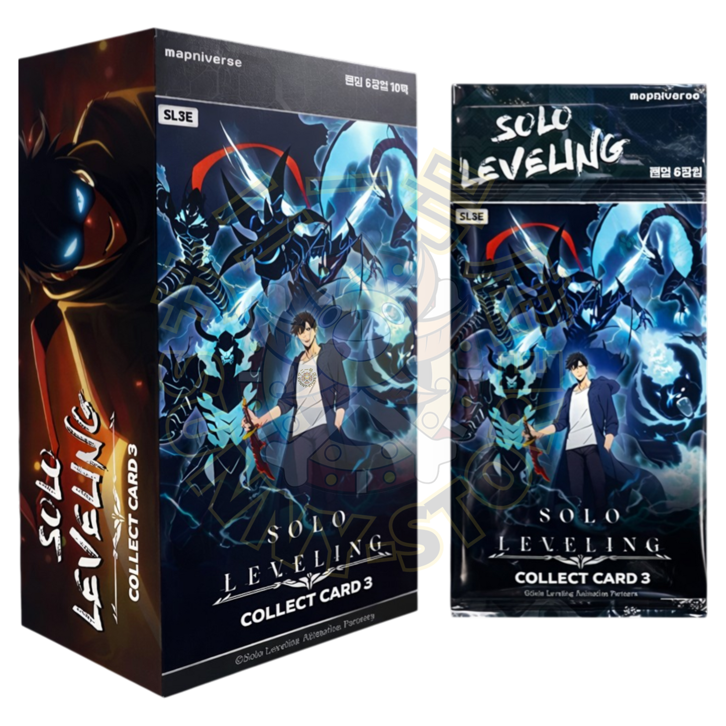 BOOSTER BOX SOLO LEVELING VOL 3 COLLECT CARD MAPNIVERSE SL3E (COREANO)